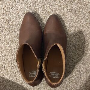 Thursday Boot Company Brown Ankle Booties